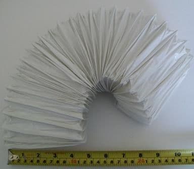 Rectangular Flexible Ventilation Ducting Hose 50cm