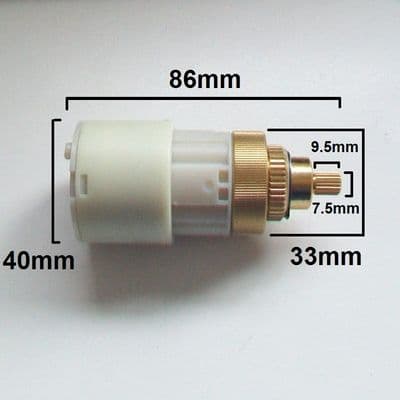 Remer Thermostatic Shower Mixer Cartridge Flat Base - 62003029
