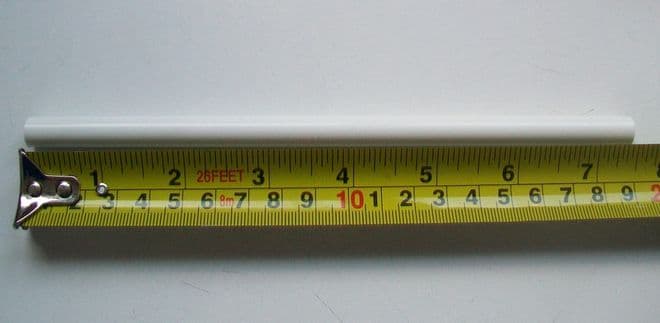 Replacement Plastic Toilet Seat Bar Long 193mm - 03062161