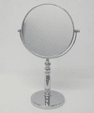 Rho Swivelling Rotating Chrome Vanity Mirror - 01073740