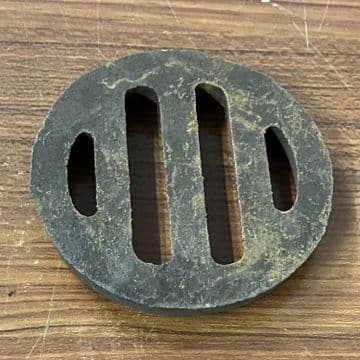 Round Dished Coated Gully Grid Grating 3 inch / 76mm - 62000090