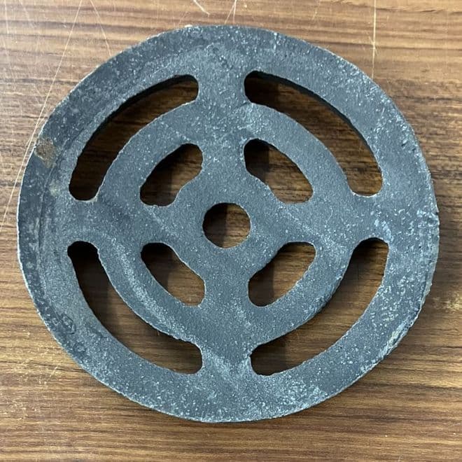 Round Dished Coated Gully Grid Grating 4.1/2 inch / 114mm - 62000100