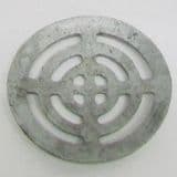 Round Dished Galvanized Gully Grid Grating 6 inch / 152mm - 45000124