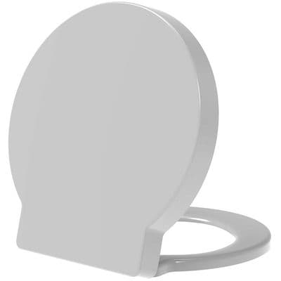 Round Soft Close Top Fix Toilet Seat White - 04000312