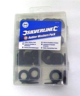 Rubber Flat Washer Small Pack 120 Pieces - 72002519