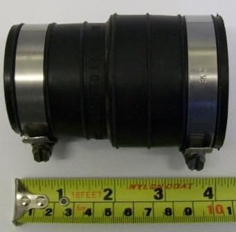 Rubber Pipe Connector 38mm-48mm x 47mm-57mm