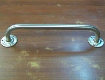 Satin Stainless Steel Grab Bar Rail Thin Grip 450mm x 25mm - 01045150