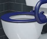 Saxon Blue Seat Only with Stainless Steel Hinges - 02002028