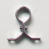 School Board Chrome Plated Brass 15mm Pipe Clip - 07001562