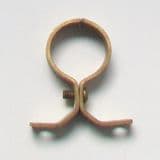School Board Pipe Clip 28mm Brass - 07001540