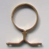 School Board Pipe Clip 54mm Brass - 07001561