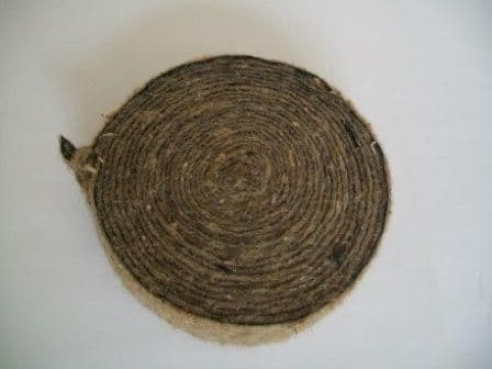 Sewn Felt insulation sleeving 15/22mm x 24 - Pack of 2