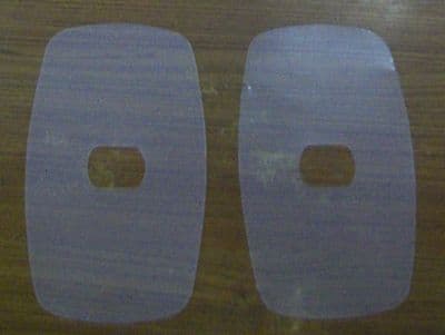 Shires Long Oval Toilet Syphon Diaphram Washers - Pack of 2