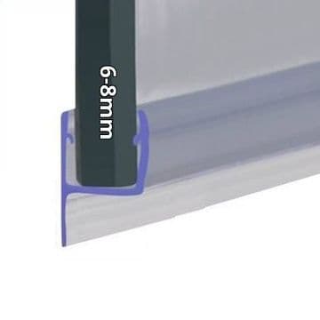 Shower Door Offset 16mm Fin - 6-8mm Glass - 2 Metre - 50102979