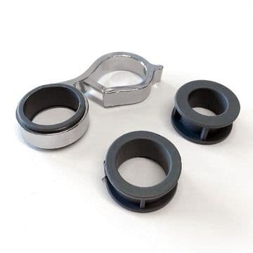 Shower Rail Hose Retaining Clip 18mm, 22mm and 25mm - 50300704
