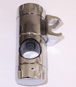 Shower Rail Slider Bracket Large 25mm Chrome - 50303091