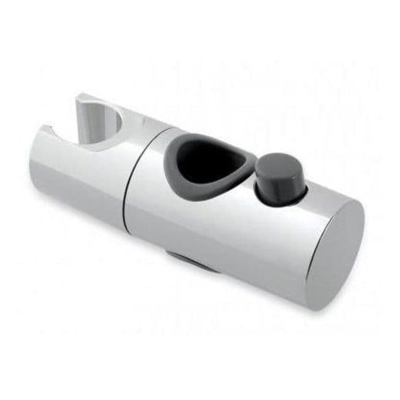 Showwer Rail Riser Shower Riser Rail Slider Bracket 19mm Chrome - 50300696