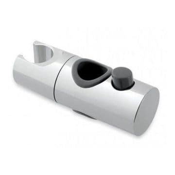 Shower Riser Rail Slider Bracket 19mm Chrome - 50300696