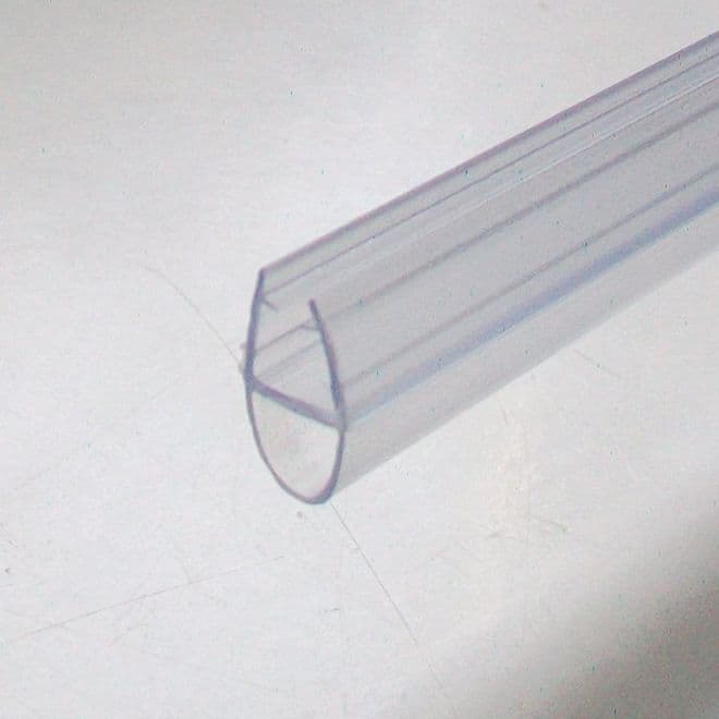 Shower Screen Seal 12mm Bubble for 4-6mm Glass - 06011740