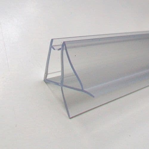 Shower Screen Seal 12mm Offset Fin for 4-6mm Glass - 50102967