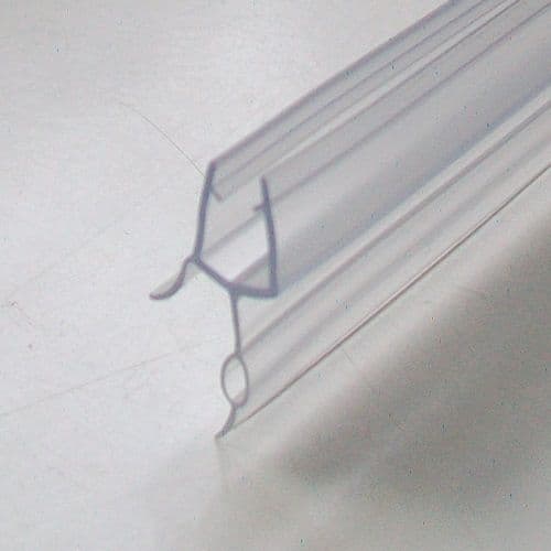 Shower Screen Seal 16mm Tadpole Fin for 4-6mm Glass - 06021880