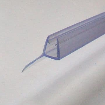 Shower Screen Seal Angled Fin for 4-6mm Glass 1 Metre - 50102966