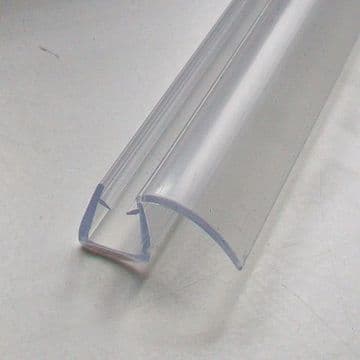 Shower Screen Seal Curved Side Fin for 4-6mm Glass - 50102974