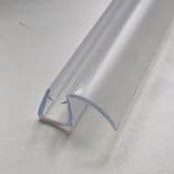 Shower Screen Seal Curved Side Fin for 8mm Glass - 50102973