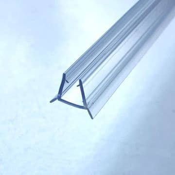 Shower Screen Seal Short Angle Fins for 4-6mm Glass - 06001269