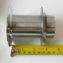 Shower Waste Chrome Wide Flange Long Thread - 74000632
