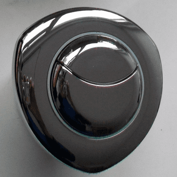 Siamp Large 75mm Pneumatic Dual Flush Push Button - 08000980