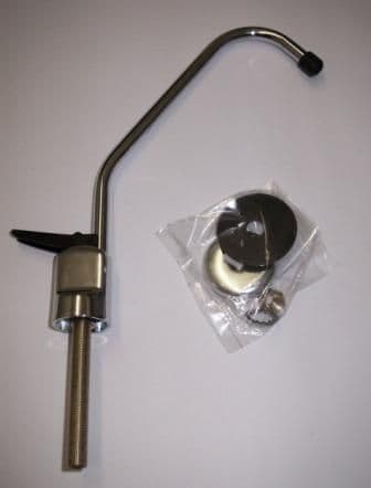 Sienna 8 inch Cranked Chrome Drinking Water Touch Tap - 76001050