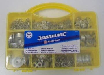 Silverline Steel Washer Pack Large 1000 Pieces - 72002523