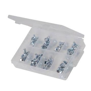 Silverline Wing Nuts Pack Small 40 Piece - 65002575