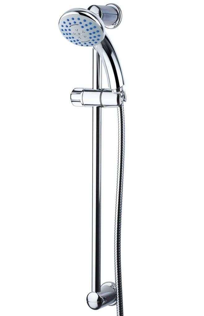 Simple Jet 3 Function Shower Rail Riser Kit Chrome - 50801020