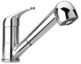 Single Lever Pull Out Spray Kitchen Sink Mixer Tap - 58093336