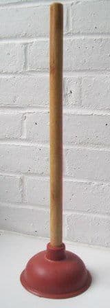 Sink and Bath Waste Pipe Plunger - Old Style - 66100235