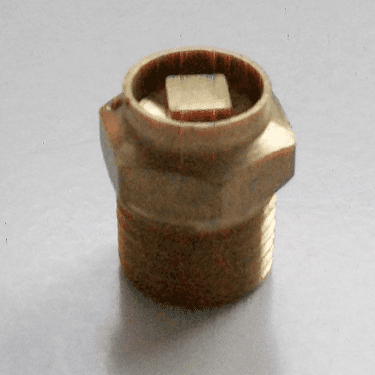 Small Brass Radiator Bleed Valve Vent 1/8 Inch BSP - 07000090