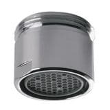 Small Chrome Tap Spout Aerator M18 Male Thread - 62003279