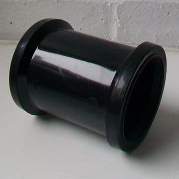 Soil Pipe 3 inch  / 82mm Straight Coupling - Black - 43ASH034