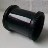 Soil Pipe 3 inch / 82mm Straight Coupling - Black - 43ASH034