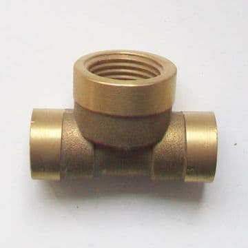 Solder Ring 15mm x 15mm x 1/2 inch FI Branch Tee - 28301500