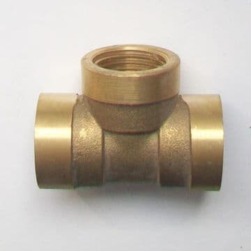 Solder Ring 22mm x 22mm x 1/2 inch FI Branch Tee - 28302212