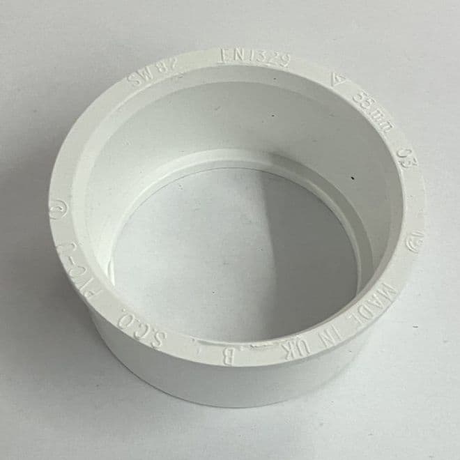 Solvent Weld Boss Adapter 50mm - 2 inch - White - 47SW3082