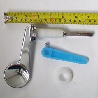 Spatula Disabled Large Handle Chrome Cistern Lever - 08001002