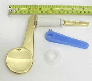 Spatula Disabled Toilet Cistern Lever Gold Effect - 08001004