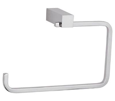 SQ Square Designer Bathroom Towel Ring Holder - 01000076