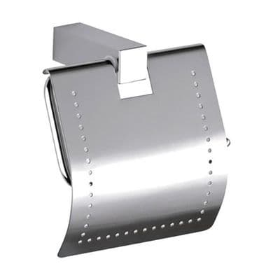 SQ Square Designer Toilet Roll Holder with Flap - 01000077