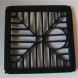 Square 6 inch Plastic Gully Grid Grating - 54000490