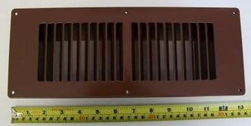 Stadium Brown Steel Fuel Effect Gas Fire Floor Vent - 70000730